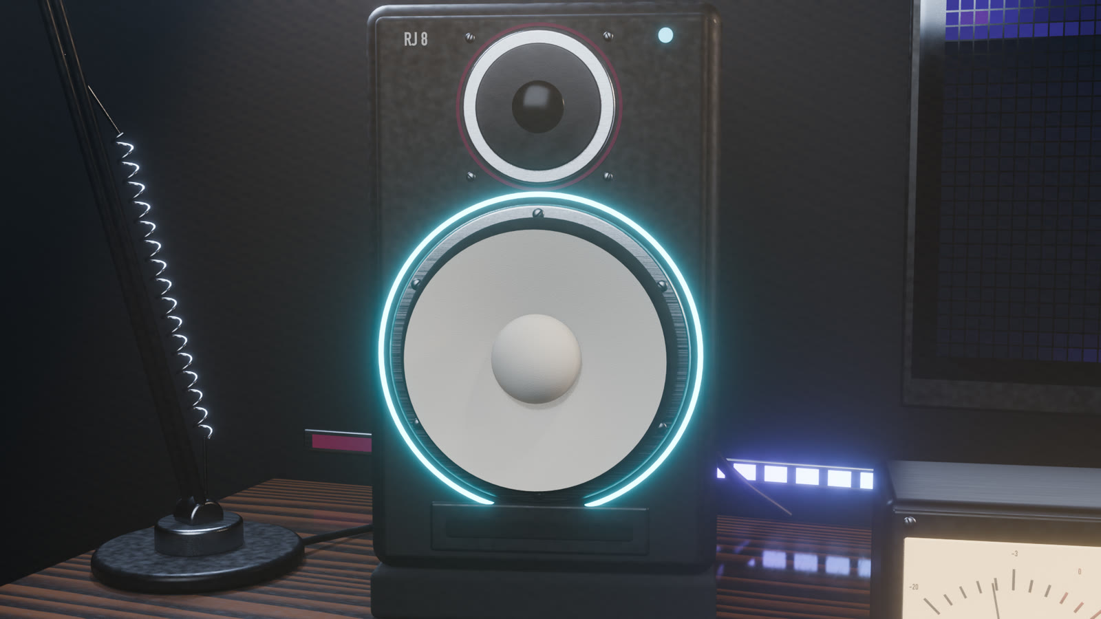 Musik-Schreibtisch – Box